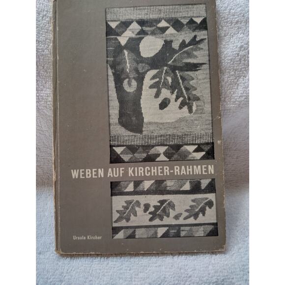 Weben Auf Kircher-Rahmen, Ursula Kircher, 1969, HB, weaving, German, Becker - Picture 1 of 10